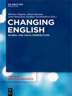 cover image of Changing English
